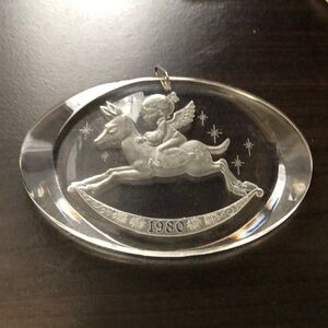 Lincoln House Christmas Treasures 1980 Angel Ornament